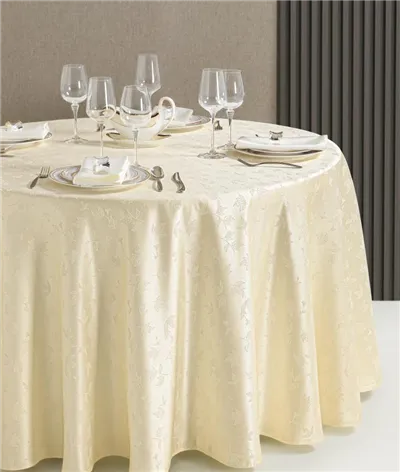 Nappe jacquard en polyester ultra-haute pour hôtel